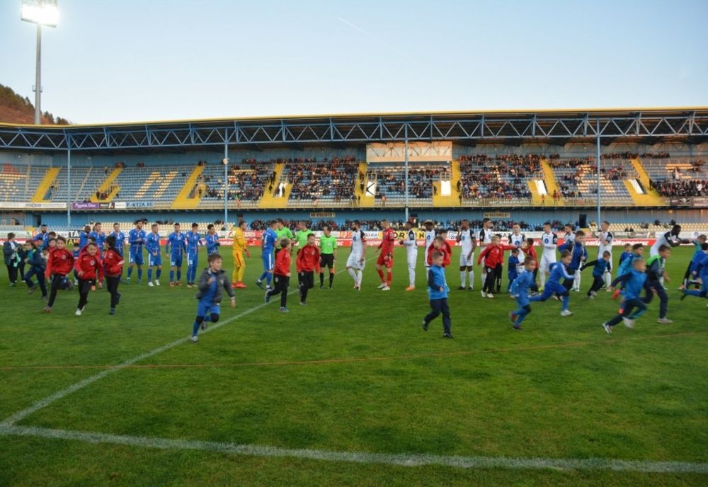 Gaz Metan își promovează meciurile în școlile din Mediaș 