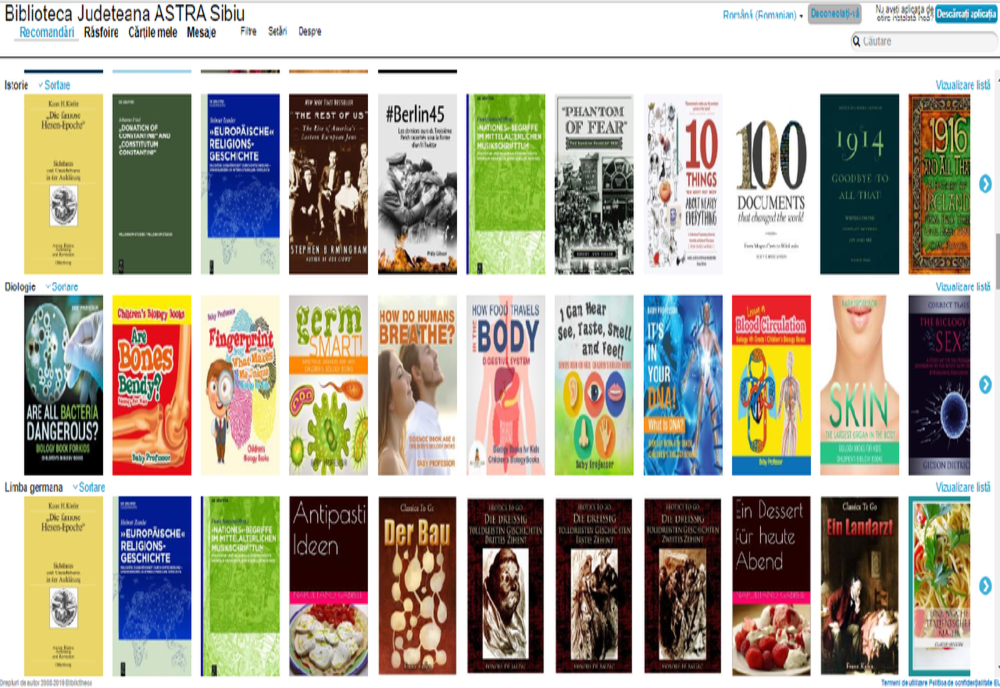 Peste 1.000 de cărți electronice pot fi accesate gratuit pe o platformă a Bibliotecii Astra