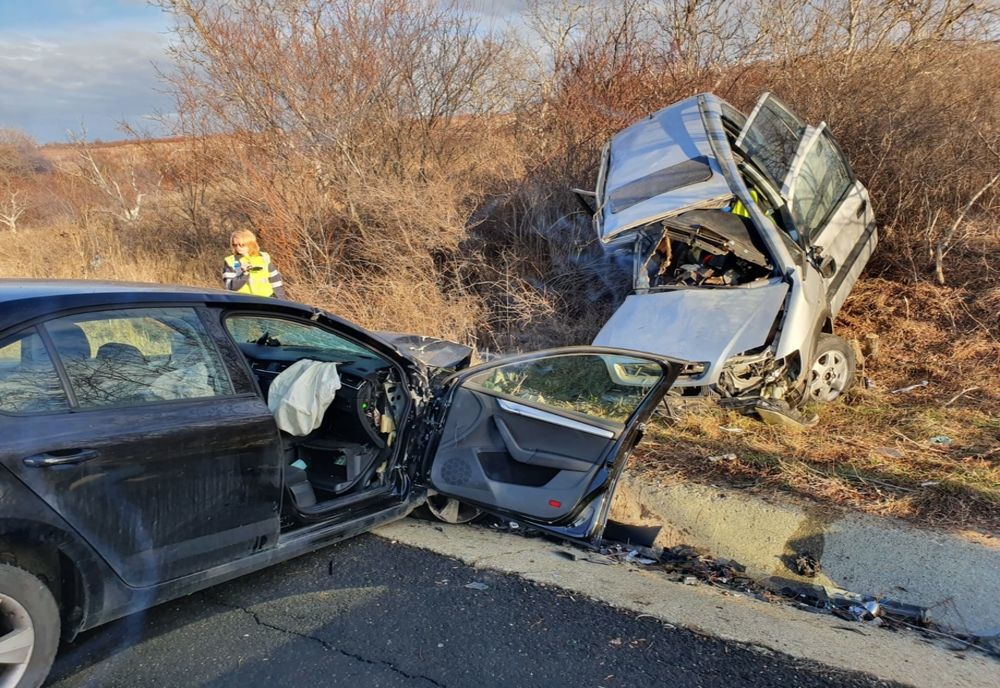 Accident mortal pe DN1, la Apoldu de Sus. Un șofer a pătruns pe contrasens