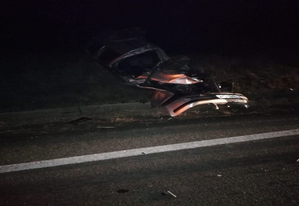 Bărbat de 60 de ani din Cristian, la spital, după ce s-a răsturnat cu mașina pe DN1