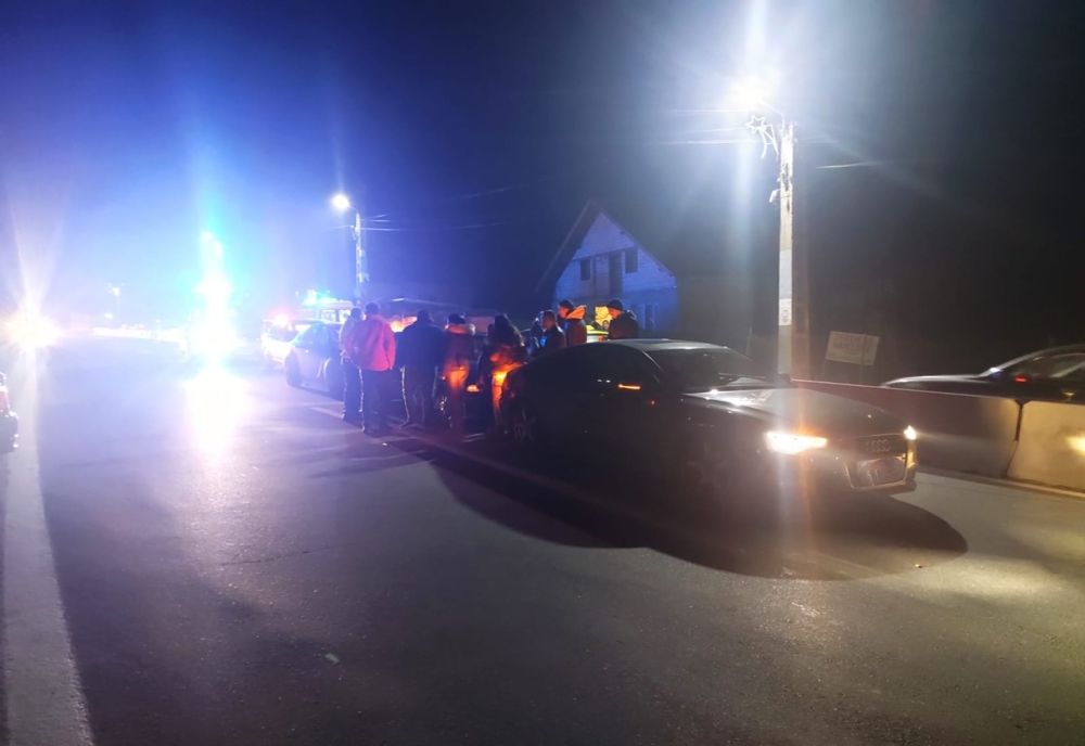 Accident pe DN 7 - Valea Oltului. Patru mașini implicate, trafic îngreunat