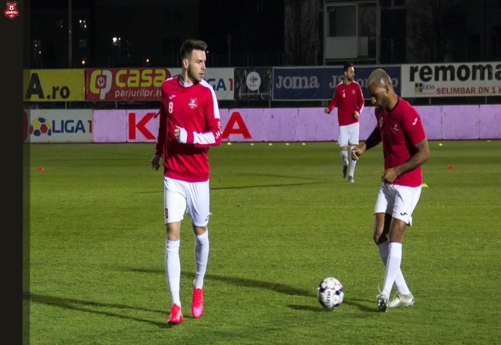FC Hermannstadt joacă luni cu Chindia Târgoviște