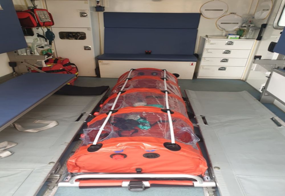 Starea italianului care a aterizat, cu febră, pe Aeroportul din Sibiu, se îmbunătățește