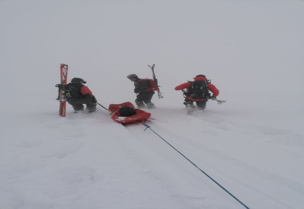 Schior rănit în Valea Doamnei