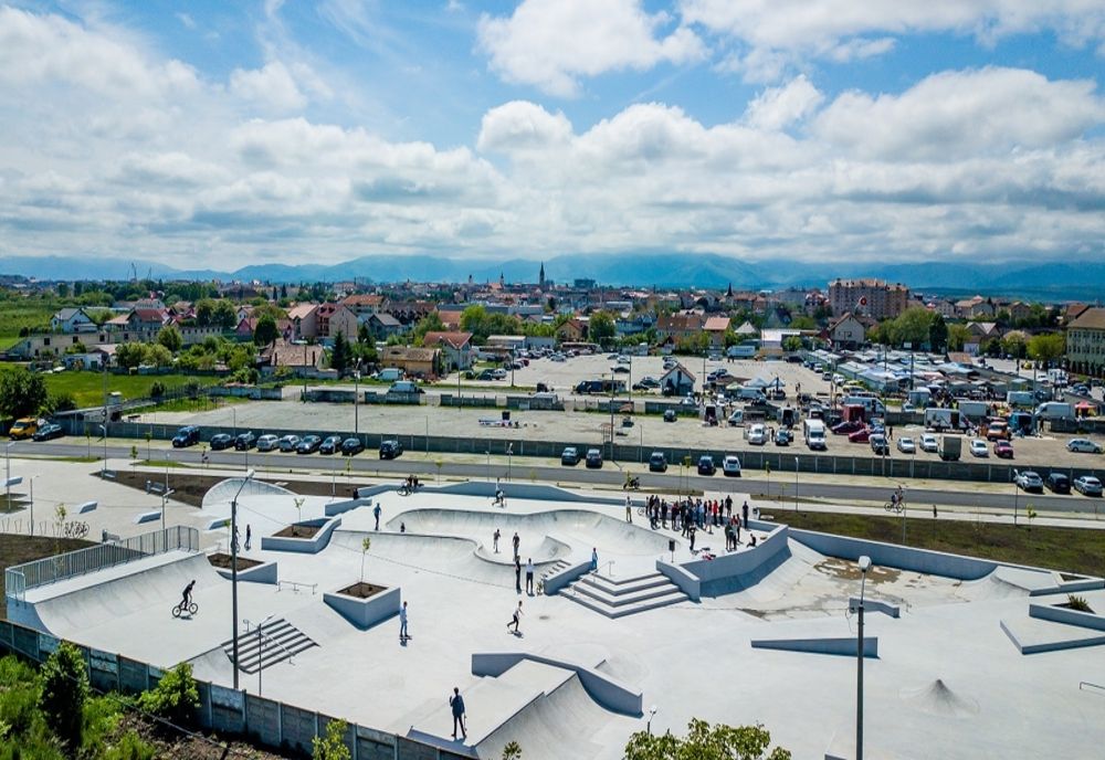 Skate park-ul din zona Obor a fost redeschis