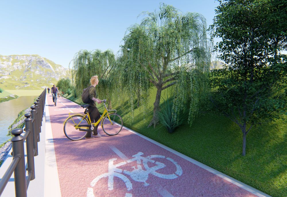 Șase kilometri de piste pentru biciclete, amenajate în Sibiu