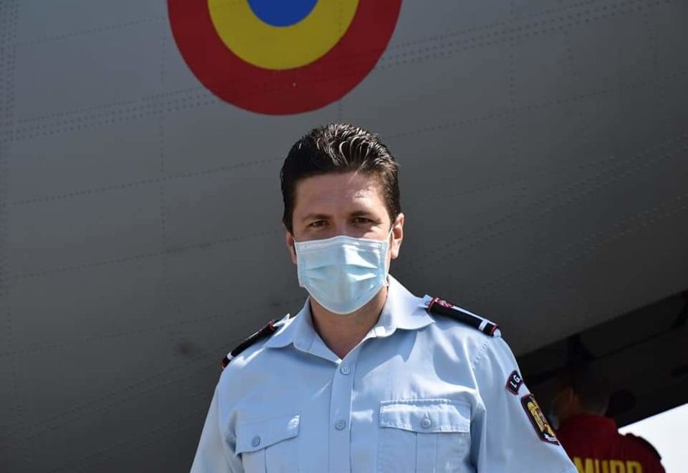 Maiorul Joe Stroescu, care a condus misiunea din Lombardia, înaintat la gradul de locotenent-colonel