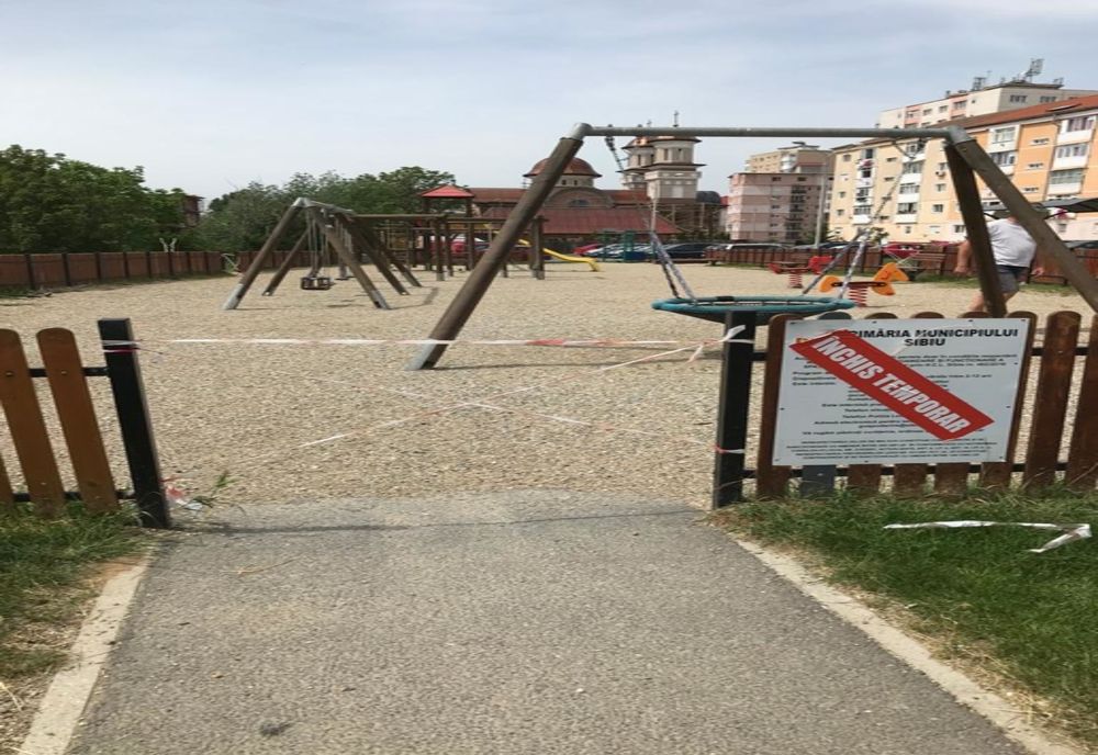 Locurile de joacă din Sibiu rămân închise