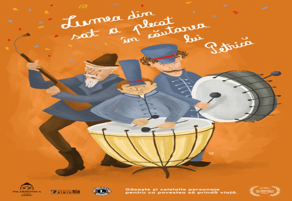 Filarmonica de Stat Sibiu aduce în dar copiilor "Petrică și lupul"