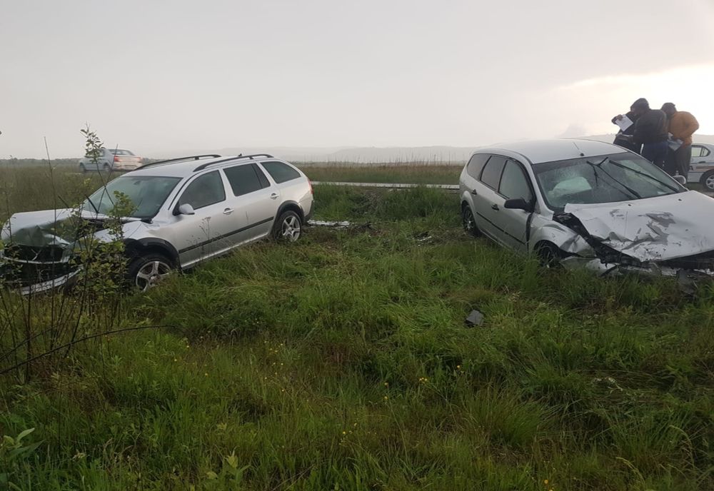 Accident pe DN1, în apropiere de Scoreiu. Patru persoane, rănite
