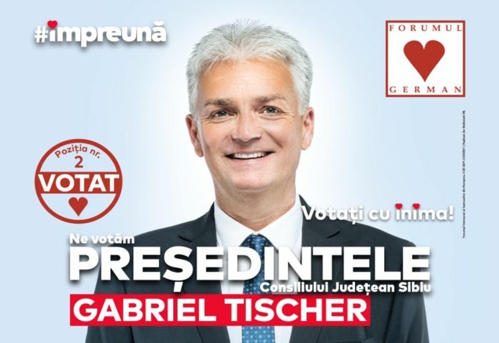 Gabriel Tischer: "Când iubești Sibiul, nu e greu să faci legături cu oamenii"