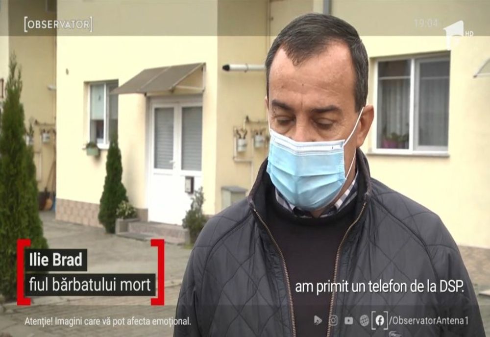 VIDEO Mărturia bărbatului sunat de DSP Sibiu și întrebat de sănătatea tatălui, la o zi după înmormântare