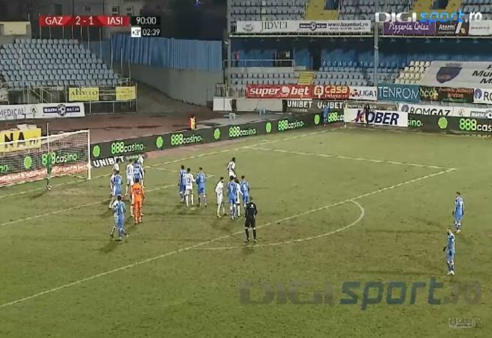 Gaz Metan învinge pe Poli Iași