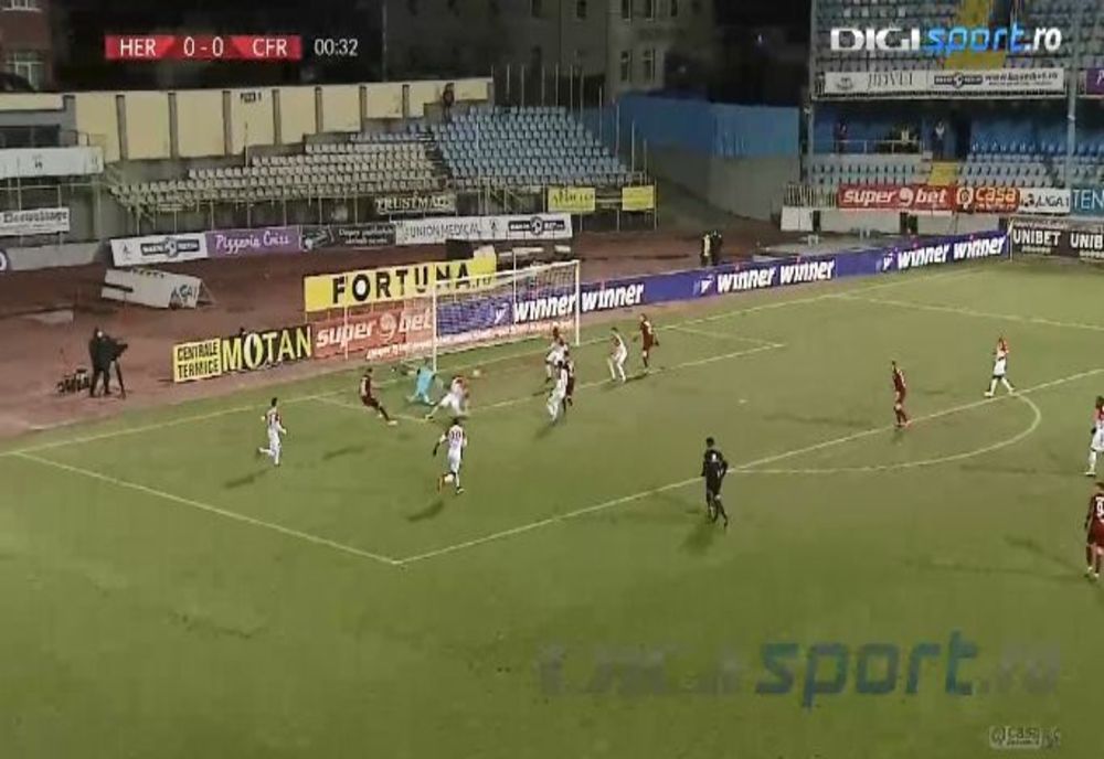VIDEO Hermannstadt a fost învinsă de CFR