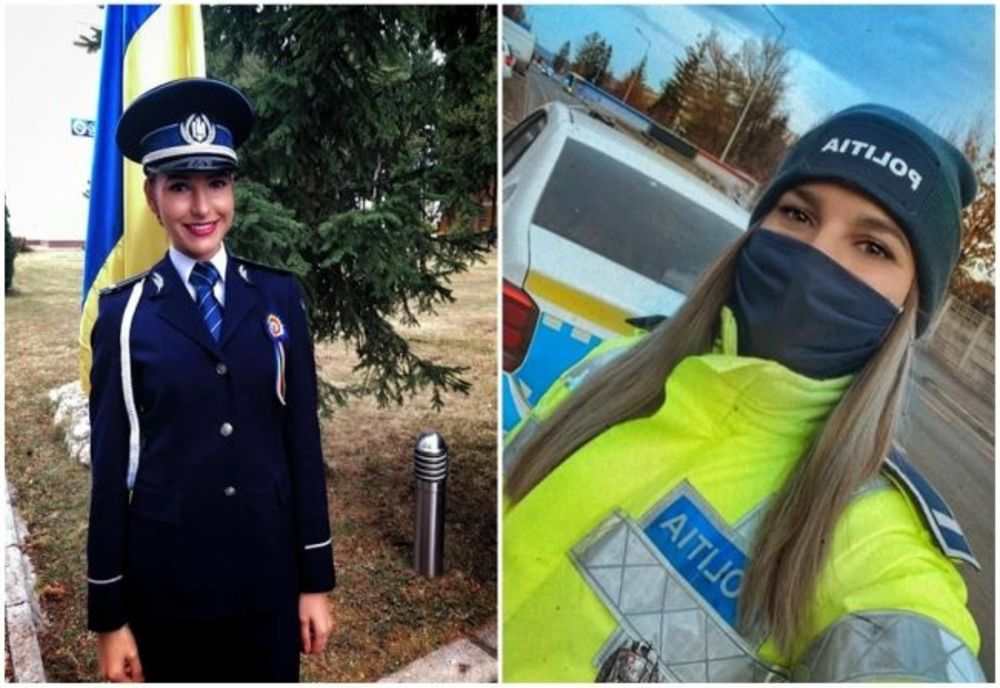 Andreea Cozîltea - polițista care vrea să fie un model pentru cei din jur