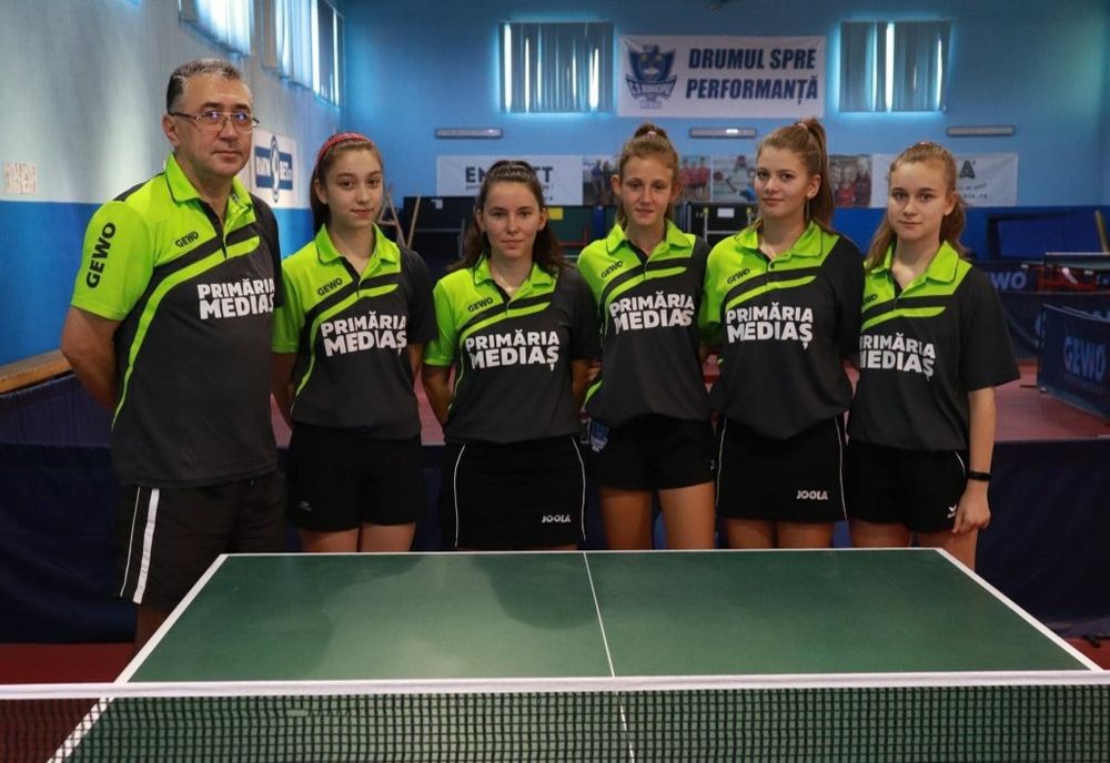 CSM Mediaș, calificare la barajele de promovare la tenis de masă
