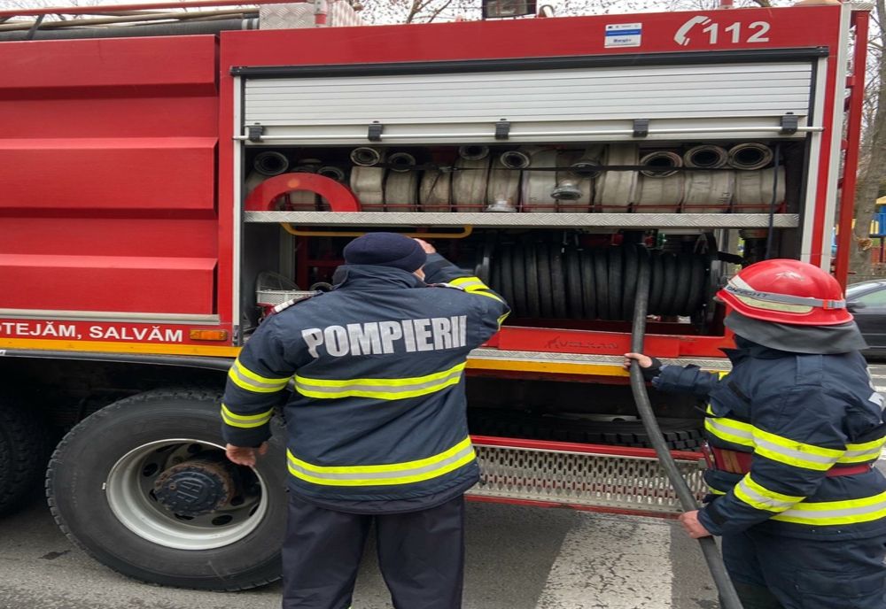 ISU Sibiu - 4 incendii stinse de pompierii militari în cursul nopții