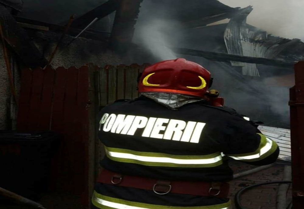 Camionetă distrusă de flăcări, la Bungard