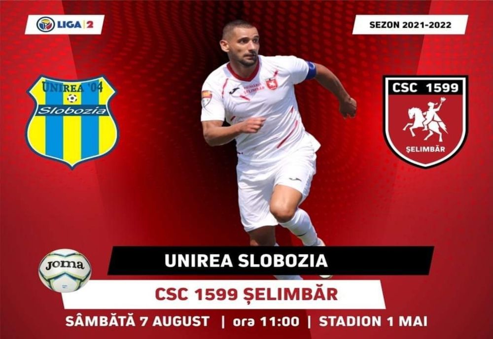 LIGA 2: Şelimbăr, eşec la Slobozia