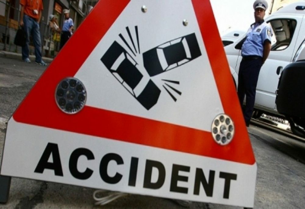Accident în lanț, în județul Sibiu