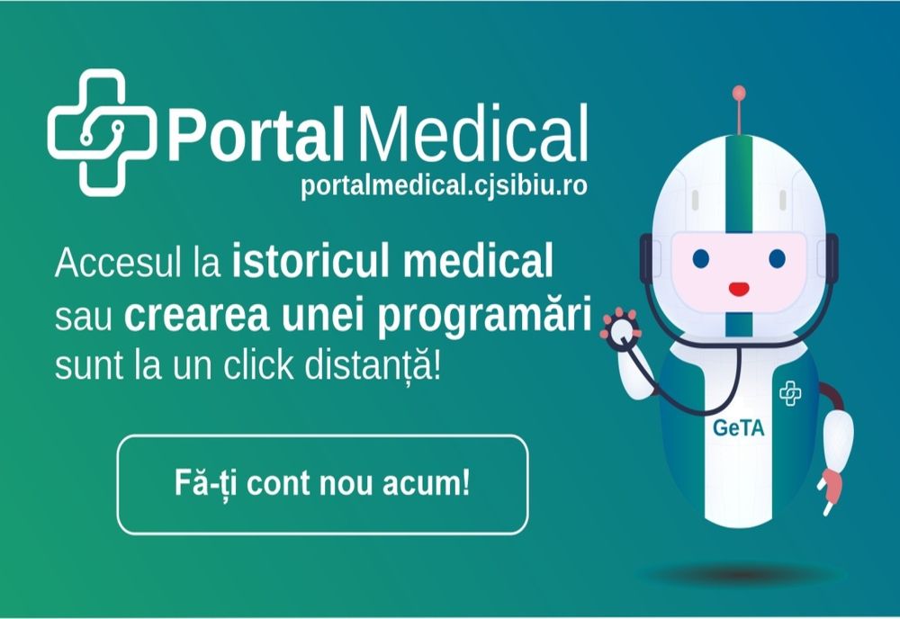 Consiliul Județean Sibiu extinde platforma Portal Medical