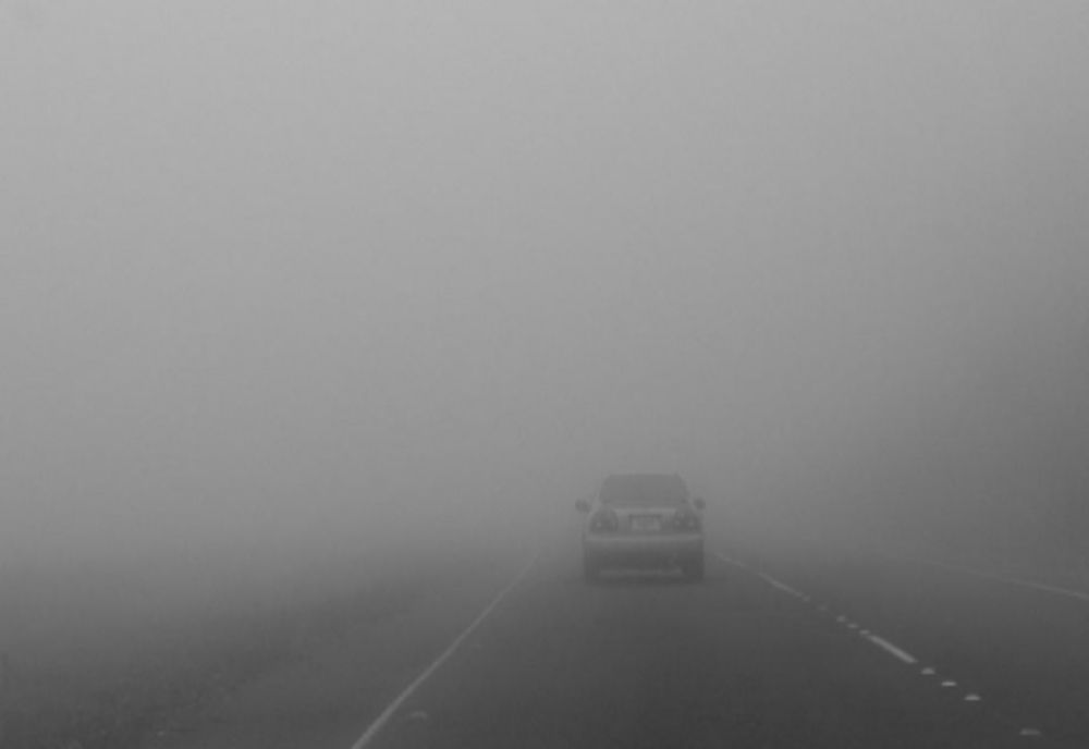 Atenție șoferi! Cod galben de ceață!