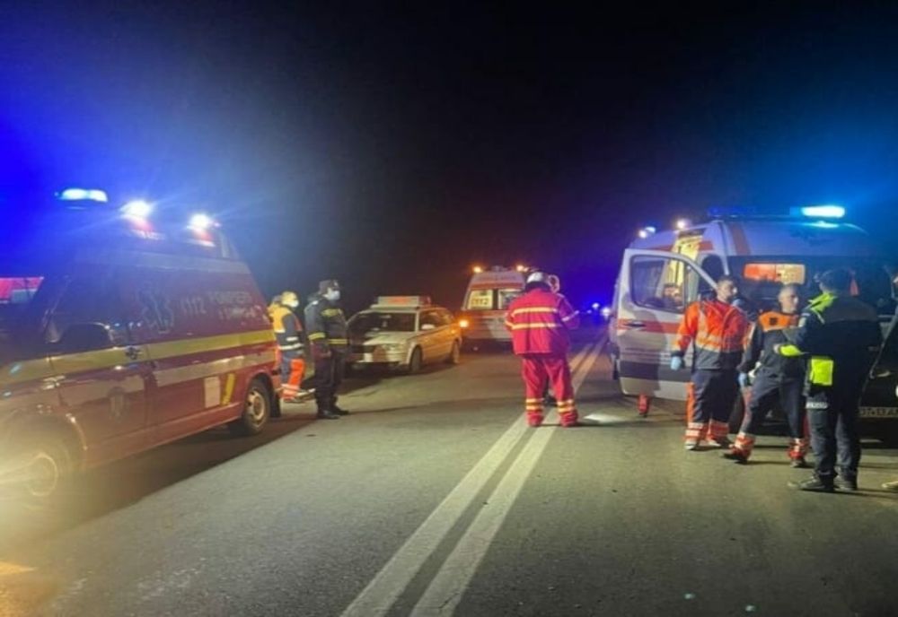 Grav accident pe DN1 Sibiu - Cristian! Victimă resuscitată!