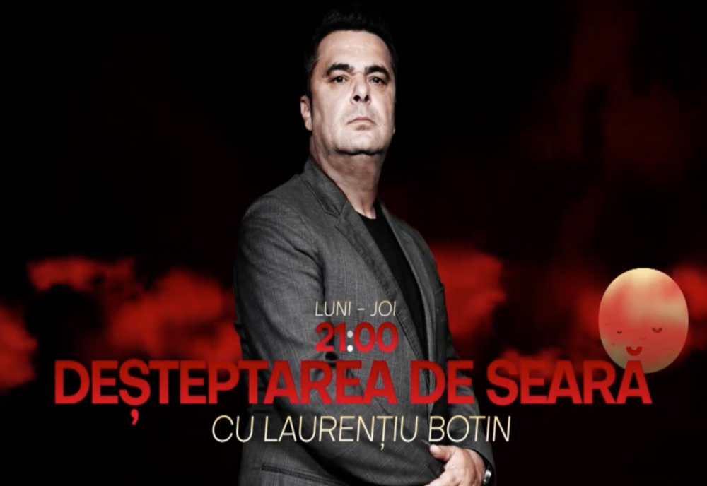 Realitatea STAR s-a lansat. "Deșteptarea de seară", cu Laurențiu Botin, de la ora 21! De luni până joi