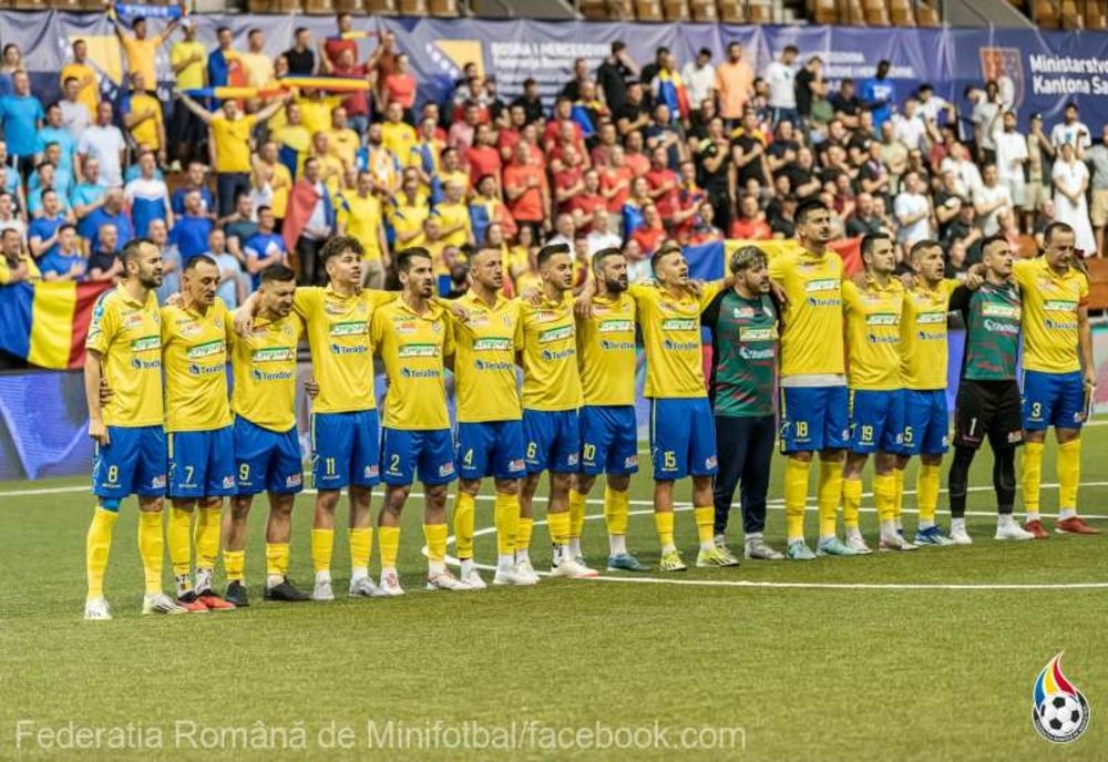 Minifotbal: România a pierdut finala EMF EURO 2024 la loviturile de departajare