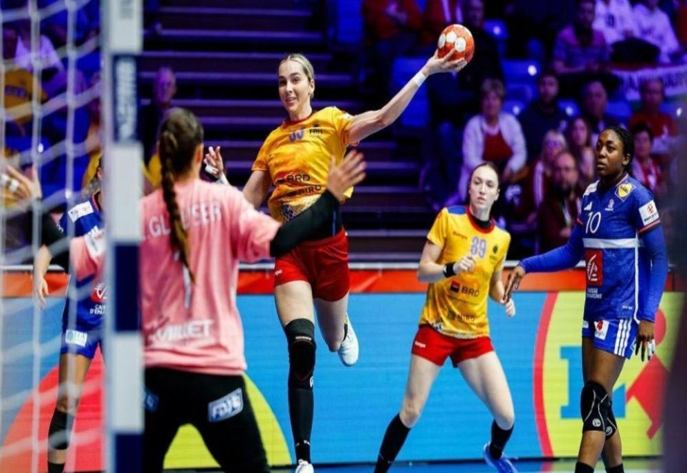 NAȚIONALA DE HANDBAL FEMININ A ROMÂNIEI, ÎNVINSĂ DE FRANȚA LA EURO 2024