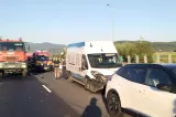 Accident cu patru mașini pe A1. Mai multe persoane sunt rănite, iar traficul se desfășoară pe o singură bandă