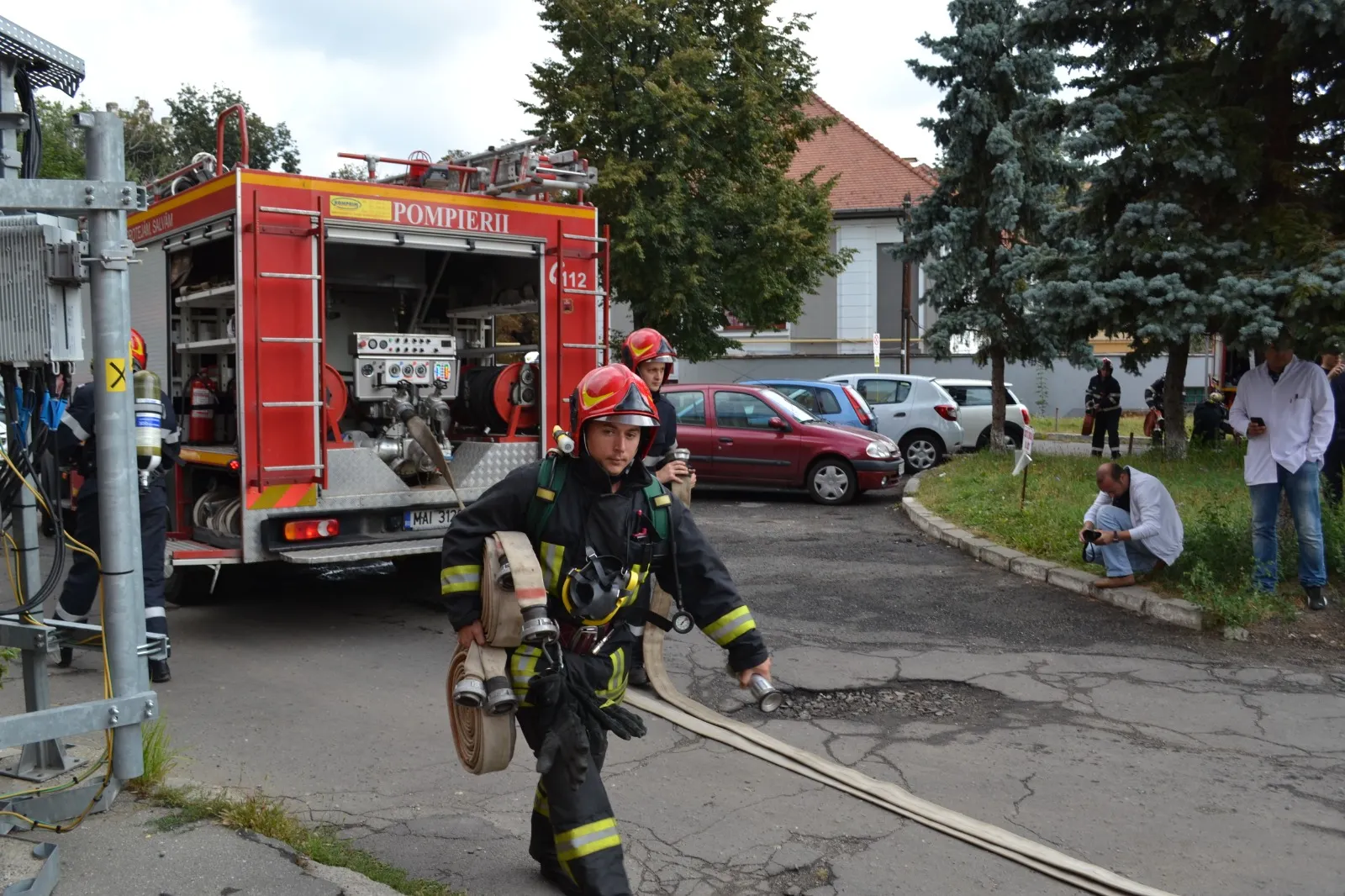 simulare incendiu 1