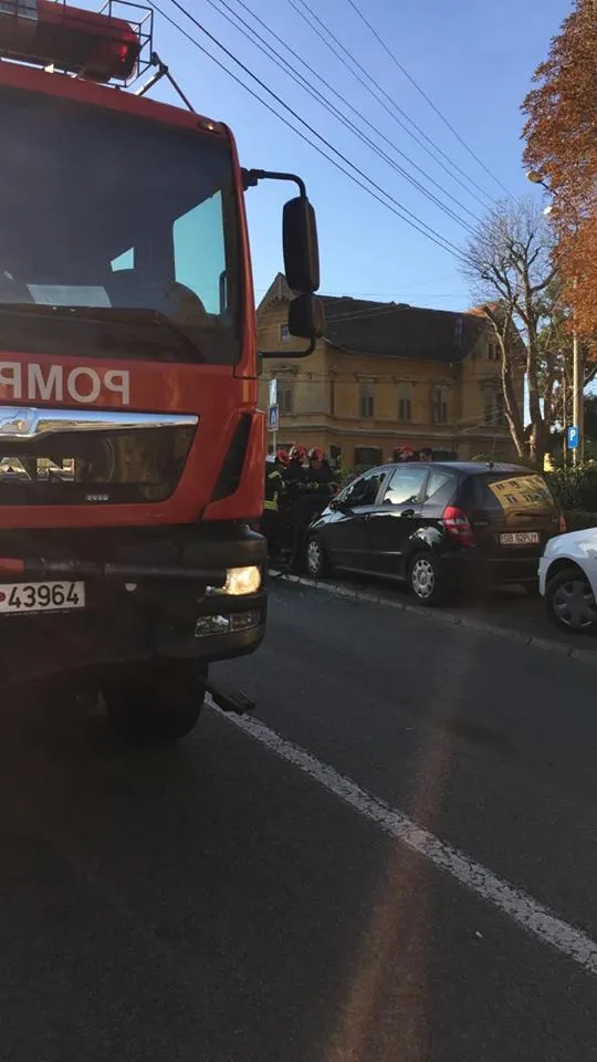 Incendiu masina