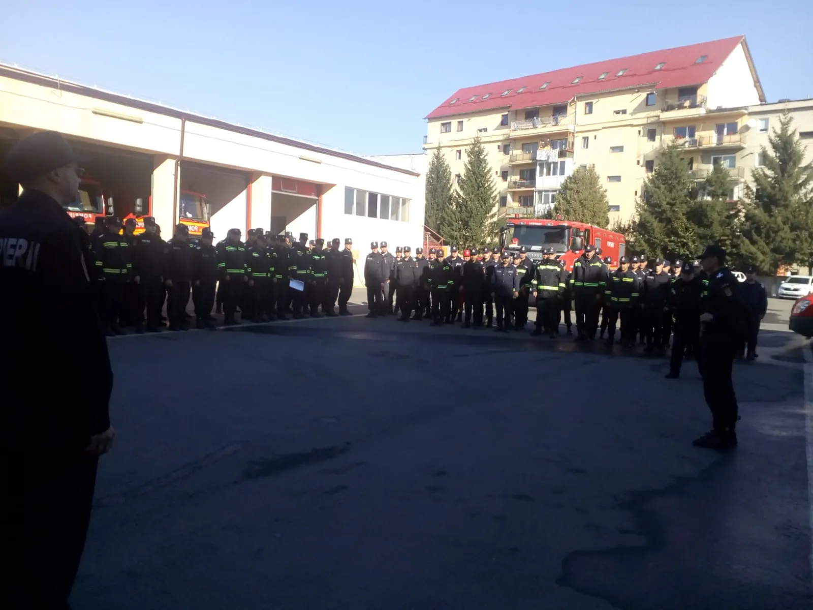 exercitiu pompieri