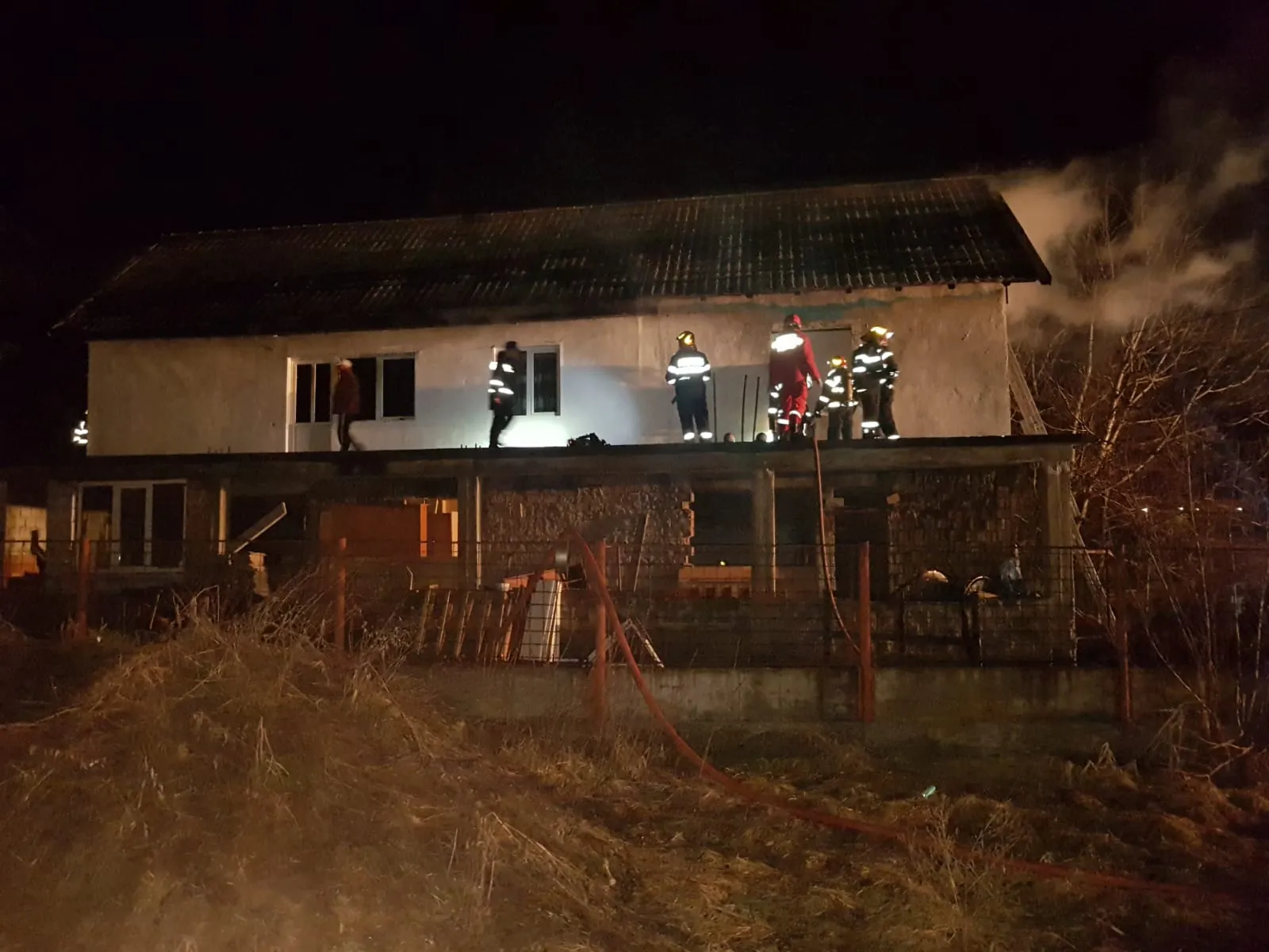Incendiu Talmaciu 2