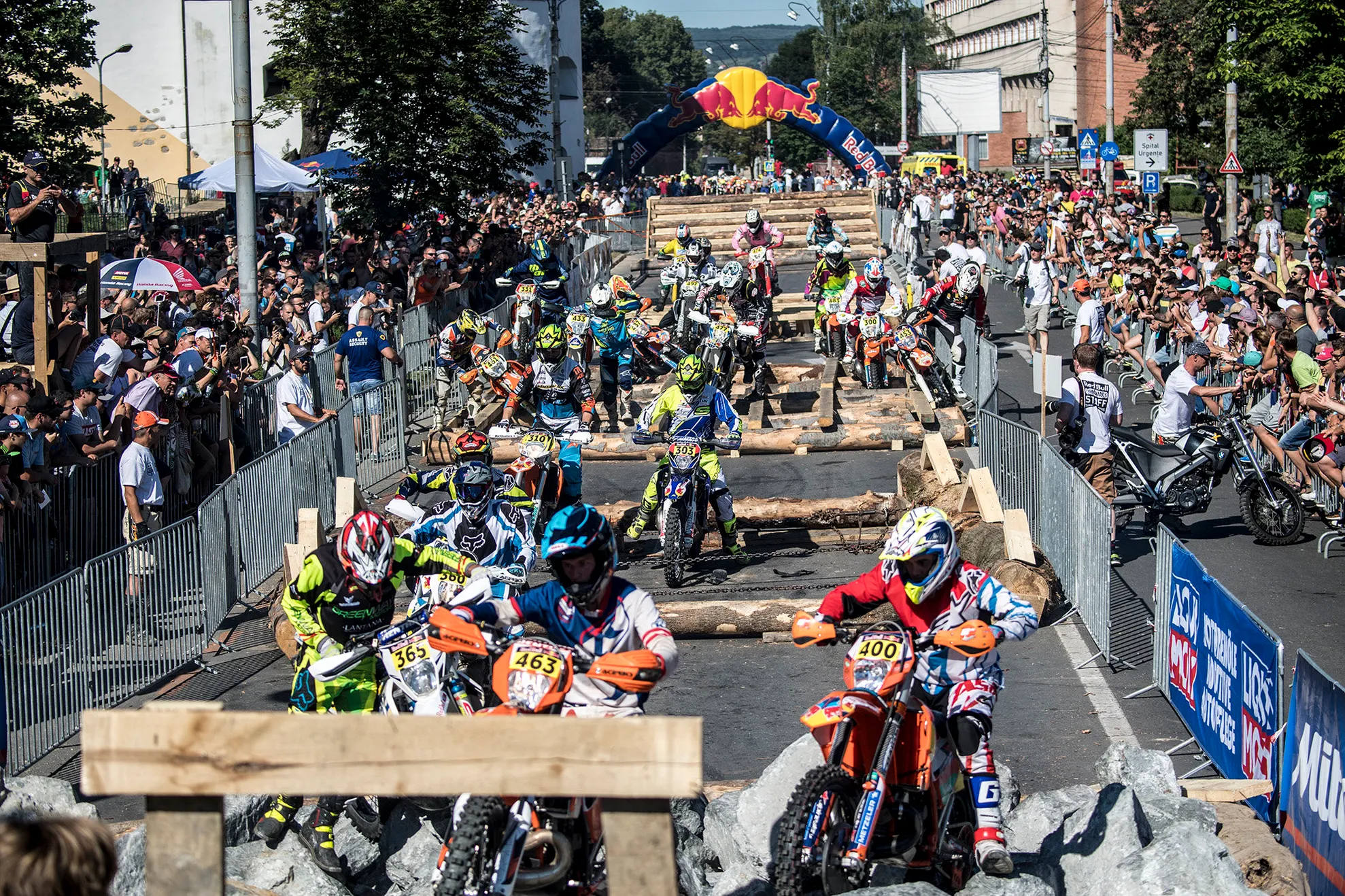 Red Bull Romaniacs in Sibiu, Romania on July 12th, 2016.