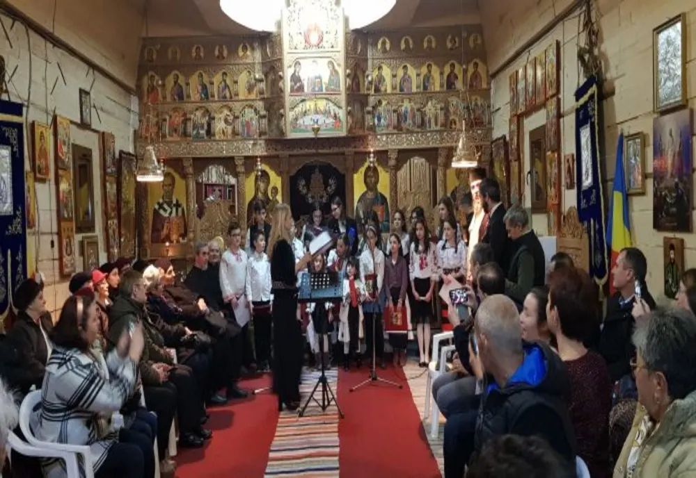 Concert de colinde, la Biserica „Sfântul Mare Mucenic Mina” din Sibiu