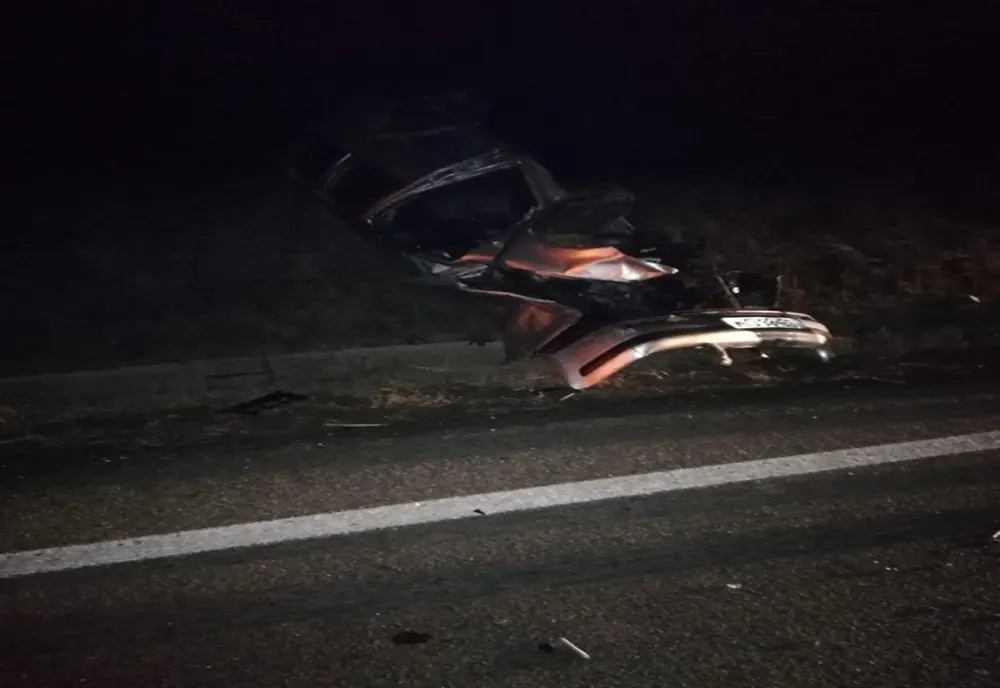 Bărbat de 60 de ani din Cristian, la spital, după ce s-a răsturnat cu mașina pe DN1