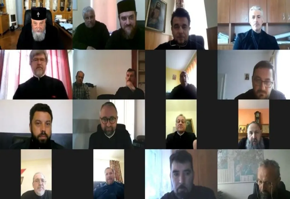 Şedinţă online cu protopopii din Arhiepiscopia Sibiului: tablete pentru elevii din familii defavorizate şi ajutor pentru preoţii cu venituri reduse
