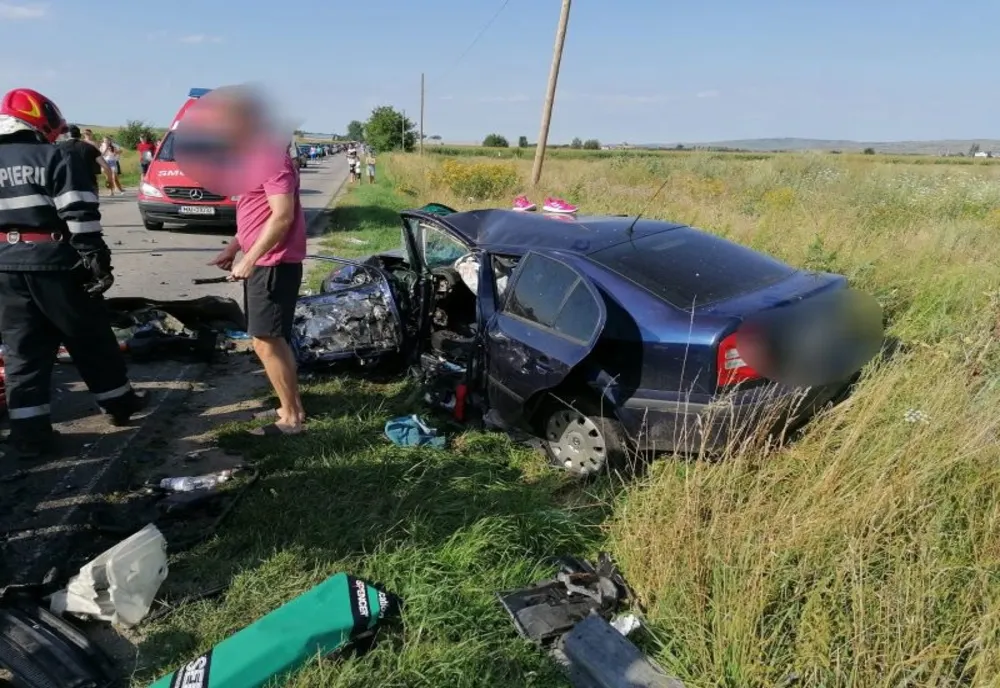 Grav accident rutier, în județul Sibiu! O femeie este în comă!