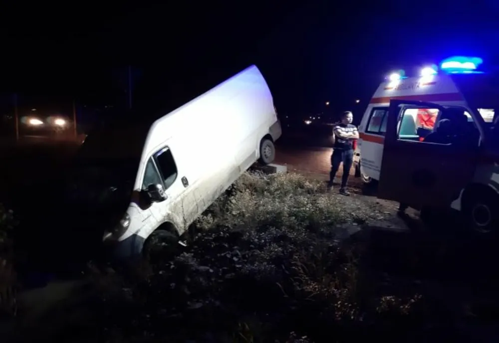 Incident rutier, pe DN14 (FOTO)
