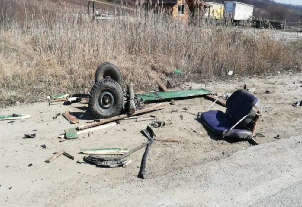 Căruțaș rănit într-un accident rutier! Trafic îngreunat între Sibiu și Alba