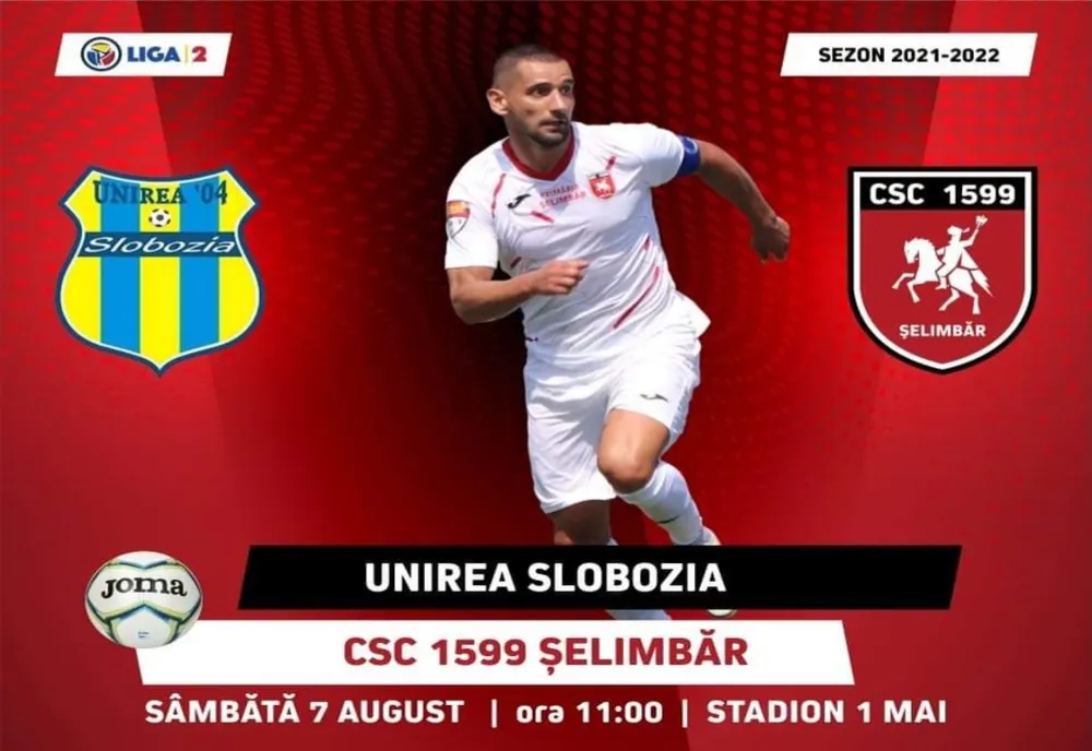 LIGA 2: Şelimbăr, eşec la Slobozia