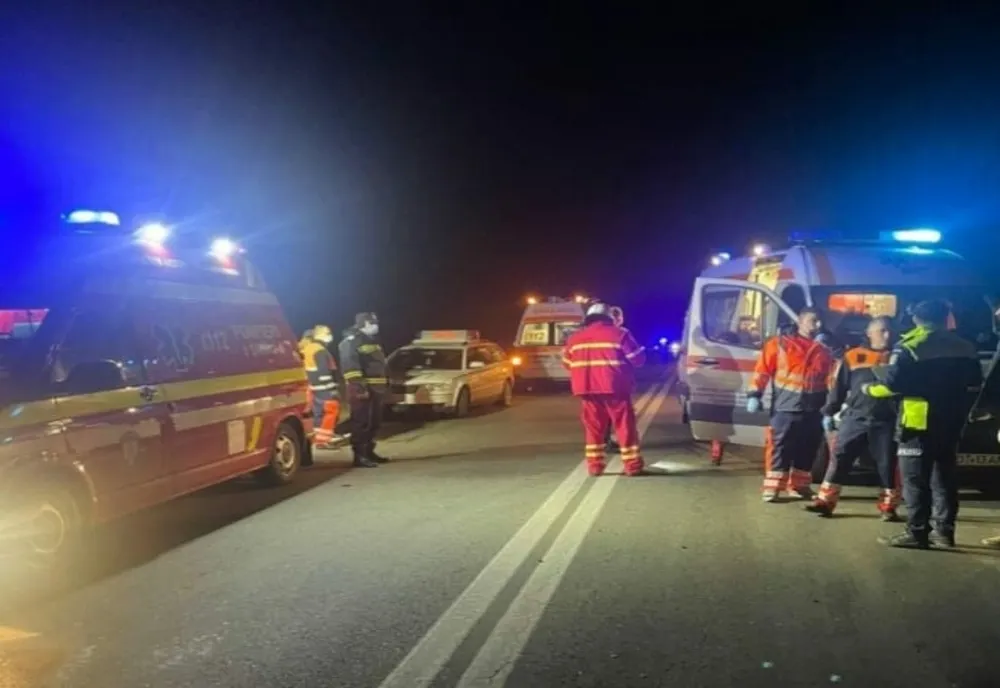 Grav accident pe DN1 Sibiu - Cristian! Victimă resuscitată!