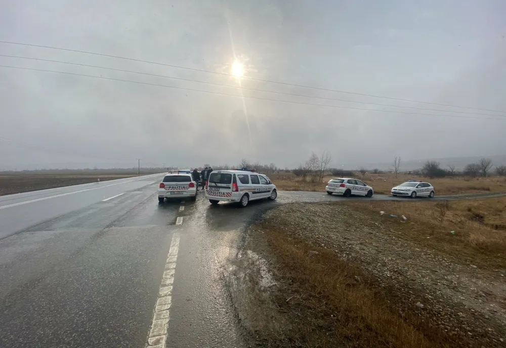 Trafic întrerupt, astăzi, pe DN1, între Săcel și Săliște