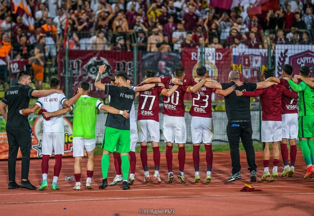 VIDEO | Festival de goluri și de ratări în Giulești. Rapid a făcut scorul campionatului cu Gaz Metan