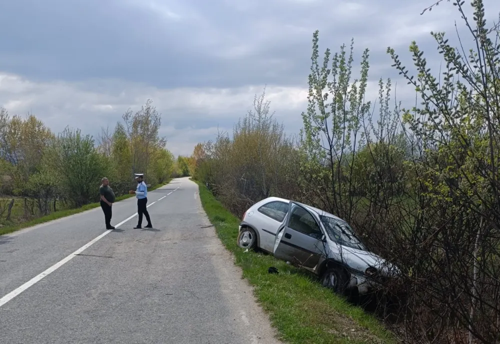 Accident în care a fost implicat un şofer băut!
