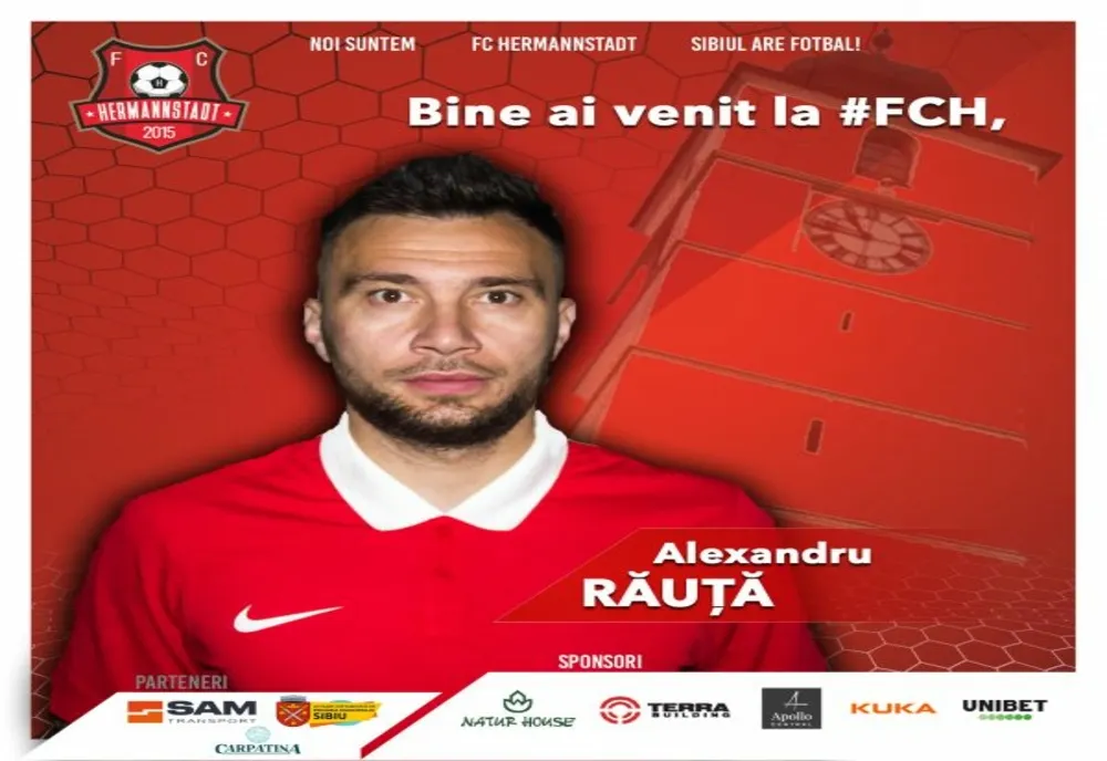 Alexandru Răuță, la FC Hermannstadt