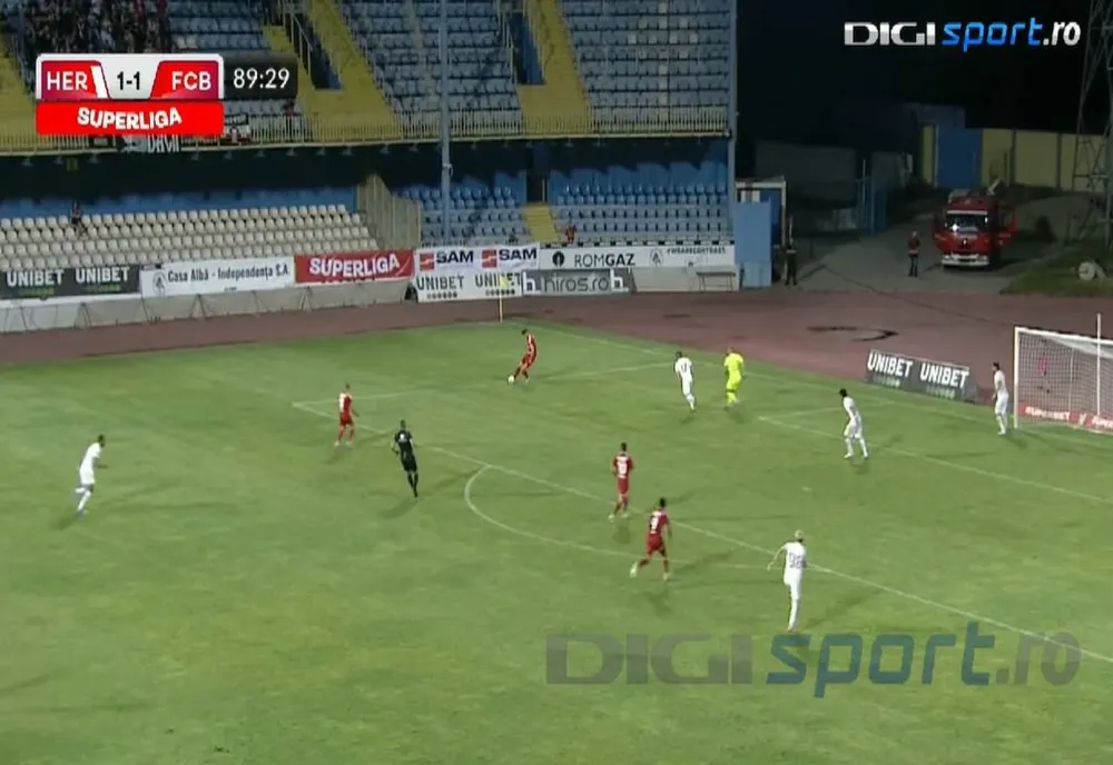 VIDEO Hermannstadt - Botoșani, 1-1, la Mediaș