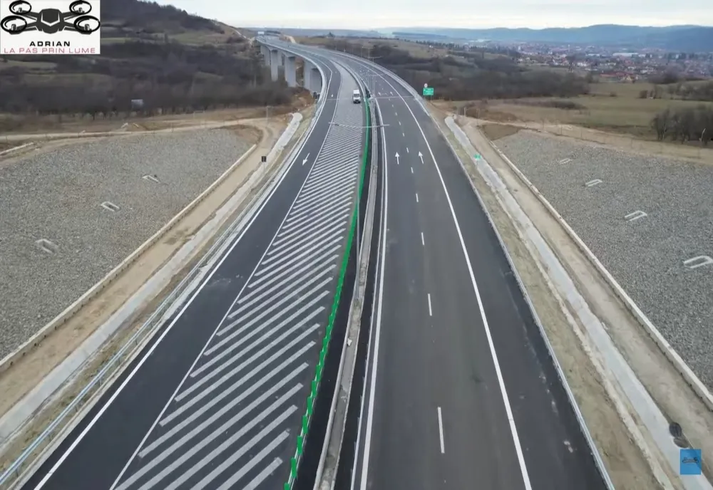 VIDEO Ministerul Transporturilor inaugurează primul și singurul lot de autostradă din 2022: Lotul 1 Sibiu – Boița